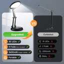 One Fire Battery Operated Lamp, 3600mAh Cordless Lamps Rechargeable Cordless Table Lamp,10 Brightness Rechargeable Lamps Table Lamp, Wireless Battery Lamp Portable Light
