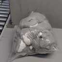 Elephant Weighted Stuffed Animals 5 lbs 16 inches Gray, Large Weighted Elephant Plushie Cuddly Pillow Gift for Kids & Adults