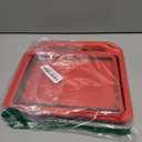 BMOUO Kids Case for iPad 11th Generation (A16) 11 Inch 2025/iPad 10th Generation 10.9" 2022 - with Built-in Screen Protector, Shockproof Handle Stand iPad 11th/10th Generation Case for Kids, Red