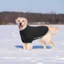 Dog Warm Sweater,Turtleneck Pet Fleece Sweaters,Stretchy Comfortable Sweater for Puppy,Doggy Sweatshirt with Sleeves Soft Pullover Sweatshirt XL Darkgrey