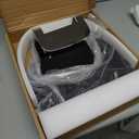 Folding Shower Chair Wall Mounted Fold Down Shower Seat 400 LB Capacity Foldable Shower Bench Seats for Adults Elderly Disabled Black (Medium-Curve)