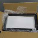 AUTOARK Leather 6 Watch Box Jewelry Case and 9 Piece Eyeglasses Storage and Sunglass Glasses Display Drawer Lockable Case Organizer,Black,AW-048