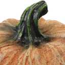 2 x Amosfun Halloween Decoration Resin Pumpkin Cave Reptile Hideout for Turtles Frogs and Lizards - Halloween Party Terrariums and Aquariums Decoration