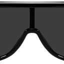 VANLINKER Oversized Aviator Square Sunglasses Womens Men Trendy One-Piece Polarized Lens Retro Futuristic Mask Shades VL9888