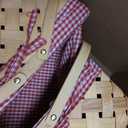 Sintuff 3 Pcs Natural Woven Picnic Basket with Double Folding Handles and Removable Liner Vintage Wooden Picnic Baskets for Halloween Red Riding Hood Apple Gift Candy Fruit Storage(Wood Color)