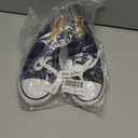 Mvlsoct Boys and Girl Low Top Canvas Kids Lace up Sneakers 34