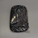 FYY Electronic Organizer, Travel Cable Organizer Bag Pouch Electronic Accessories Carry Case Portable Waterproof Double Layers Storage Bag for Cable, Cord, Charger, Phone, Earphone, Medium, Black