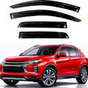 KPY Rain Guards Fit for 2011-2026 Mitsubishi Outlander Sport, Out-Channel Window Visors Vent Wind Deflectors 4PC, Car Accessories for 11-26 Outlander Sport (Sport Model Only)