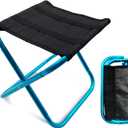 Portable Mini Folding Stool, Small Camping Stool Mortable Stool Can Hold Up to 150 Lbs