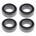SING F LTD 4PCS 163110-2RS Deep Groove Ball Bearings Double Rubber Seal Bearings Carbon Steel for Bike Rear Hub Industrial Equipment 16x31x10mm (31mm)