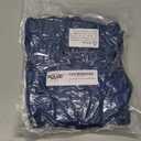 Mens Hat Set Touchscreen Glove Neck Warmer Winter Hats Scarf Gloves Set Slouchy Beanie Knit Fleece Skull Cap (Blue)