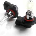 9005 HB3 Halogen Headlight Bulbs 3800K Warm White, High Low Beam Car Headlight Bulbs, 12V 65W Automotive Halogen Light Bulbs, 2 Pack