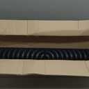 RORA Heavy Duty Door Mat Outdoor Entrance,Non Slip Welcome Mat Indoor, Natural Rubber Floor Mat for Entryway, Patio, Garage, Porch, 24"x36",Black