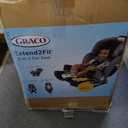 Graco Extend2Fit 3-in-1 Convertible Car Seat, 3 Modes – Rear Facing, Forward Facing Baby Car Seat and Highback Booster Seat, Adjustable Extension Panel for Extra Legroom, Cullen, MFGD: 07/01/2025