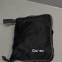 Gonex 40L Packable Travel Duffle Bag for Boarding Airline, Lightweight Foldable Gym Duffle Water Repellent & Tear Resistant Black