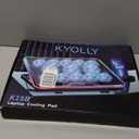 Gaming Laptop Cooler with 13 Ultra Quiet Fans, LCD Screen and Multi Color RGB - 10 Lighting Modes, 9 Adjustable Heights, Dual USB Ports, Built in Phone Holder for 15 to 21 Inch Laptops on Desk or Lap