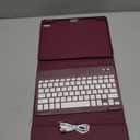 Harvopu Compatible for iPad Air 11 Inch/Air 5th 4th Generation Case with Keyboard - Folio Keyboard Cover with Pencil Holder for iPad Air 11-inch M4/M3/M2 (2026/2025/2024), Air 5/Air 4 (Mulberry)