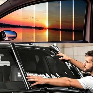 TOYOCO Ceramic Car Window Tint, 20% VLT, 24" x 25FT Window Privacy Film, No Signal Interference, 99% UV Protection & Scratch-Resistant for Side & Rear Windows, DIY Install