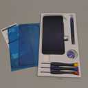 Risidamoy for iPhone 7 Plus Screen Replacement with Home Button 5.5" Black Kit 7plus 3D Touch LCD Display Digitizer Assembly with Front Camera Speaker Sensor Glass Repair Fix Tools A1661 A1784 A1785