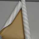 Leather Repair Patch Tape, Dark Beige 17 x 61 Inches Self Adhesive Leather Repair Kit for Furniture, Car Seat, Vinyl Leather Repair Kit for Office Chairs, Bags, Luggage