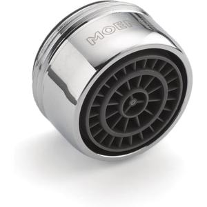 Moen 101010 Male Threaded 1.5GPM Replacement Aerator, 13/16 Threads, Chrome