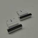 2 Pack Door Reinforcement Locks with 8 Screws, Home Security Door Lock for Toddler, Childproof Door Lock Night Lock Withstand 800 Lbs White