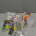 Video Game Party Favors Set Includes Drink Cup with Lid Game Card Pencil Sharpener Eraser Stickers Slap Bracelet Keychain Stamp Sticker Ribbon for Gamer Birthday Party