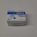 100 Pack Disposable 3ml/cc Lab Syringes with 23Ga 1 Inch Needle Luer Lock, Individually Sealed Packed
