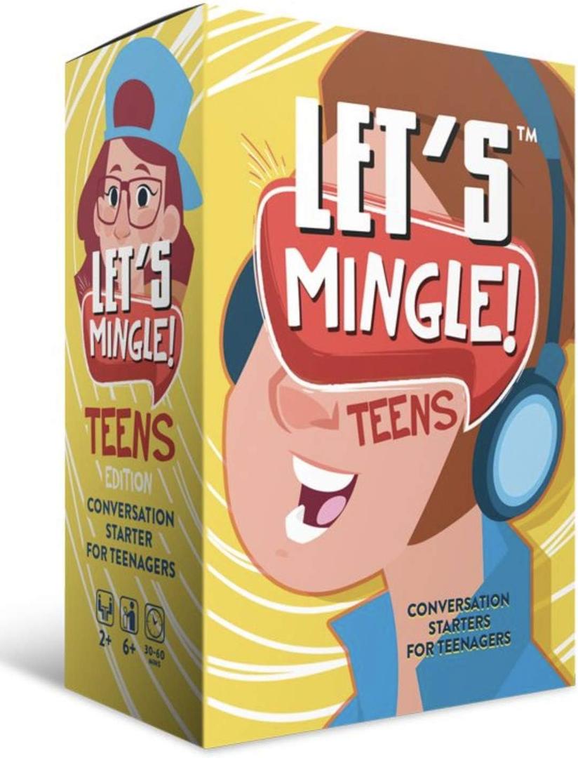 5 x Family Conversation Starters | Dinner Card Games | Road Trip Fun for Teens & Adults