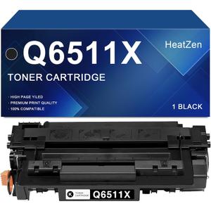 Q6511X Black Toner Cartridge High Yield Replacement for HP 11X Black Toner Cartridge for LaserJet 2400 2410 2410n 2420 2420D 2420n 2420dn 2420dtn 2430 2430n 2430tn 2430dtn Printer Ink