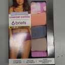 Fruit of the Loom Women's 360 Stretch Underwear, High Performance Stretch for Effortless Comfort, Plus Size (7, Cotton Blend - Brief - 6 Pack