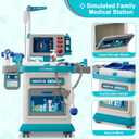 AuroTops Doctor Kit for Toddlers 3-5, 26 Pcs Doctor Play Set for Kids Ages 3-8,Role Play Toy Medical Cart Doctor Toys Educational Toys for Boys & Girls Birthday Gifts