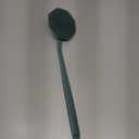 iTokGoK Silver-Infused Silicone Back Scrubber with Long Handle Back Brush for Shower,Back Brush Long Handle for Men and Women,Ergonomic No-Slip Handle, Long-Lasting (Midnight Green)