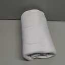 Biscaynebay Decorative Box Spring Cover King & Cal King Size, White Luxurious Jersey Knitting Stretchy Wrap Around 4 Sides Bed Skirt for Home/Hotels, Easy Fit Wrinkle & Fade Free Machine Washable