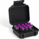 3ml 20 Vial Case for Peptide Vials | Rugged Fridge and Freezer Safe Case