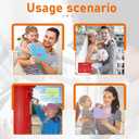 2 x 10 Assorted Colors Blank Cards and Envelopes 4 x 6 Heavyweight Folded Cardstock and A4 Printable Envelopes Self Seal 20 packs for Christmas, Wedding Invitations, Thank You Cards, Birthday (Multicolor)