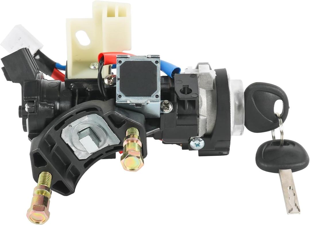 81910-D3100 Ignition Lock Switch Assembly with 2Keys Compatible with 2016-2021 Hyundai Veloster/Veloster N/Tucson/Elantra GT 2017-2022 KIA Sportage/Rio Replace# 81910-D3110, 81910-D3200