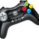 Level Up Multicolor Inflatable Controller  28" x 17.94" (Pack of 1) - Perfect for Gamers, Parties & Events (Large)