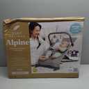 Baby Delight Alpine Deluxe Portable Bouncer | Infant | 0  6 months | Charcoal Tweed