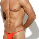 Arjen Kroos Mens Sexy G-String Pouch Underwear Low Rise Thong Bikini 6 Multipack (Small, A3-multicolor(6-pack)-1)