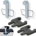 (2+2 Set) Combo Pack 4 1/4" x1 3/4" Premium Snap L-Pins for Weight Distribution Hitches, Sway Bracket Jacket Compatible with E2 Hitch Sway Control Brackets 6k 8k 10k 12k 14k, Eliminate Noise