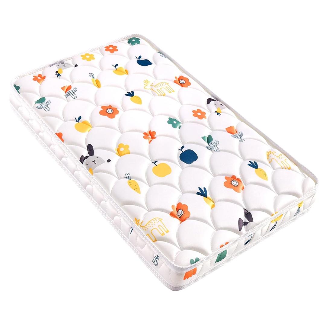 Baby Bassinet Mattress 32 x 18 inches- Firm Support and Comfort Premium Foam,Noiseless and Odorless,Hypoallergenic Small Crib Mattress, Fits Moses Basket, Dual Sided with Soft Breathable Fabric