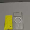 Temdan for iPhone 17 Pro Max Case Clear with Screen Protector, Compatible with Magsafe, Anti-Yellowing, Military-Grade Protection, Shockproof Slim Magnetic Phone Case Cover, Transparent