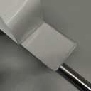 Space-Saving Stainless Steel Paper Towel Holder - Silver Wall Mount & Adhesive, Under Cabinet Organizer for Bathroom, RV