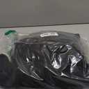 Wenrine Womens 2025 Fall Oversized Sweatshirt Dress Casual Long Sleeve Quarter Zip Ruffle Hem Pullover Mini Dresses (Medium, Black)