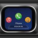 Single Din Car Radio, 2.17 Touchscreen Car Stereo with Bluetooth 6.0, FM Radio, USB/TF Support, 180W Amplifier, AUX Output, Type-C Charging, Car Audio & Video,