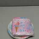 96PCS Ice Cream Gender Reveal Party Paper Tableware What's the Scoop Gender Reveal Plates Party Supplies for Summer Ice Cream Theme He or She Boy or Girl Baby Shower Dinnerware Plates Napkins Forks