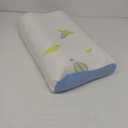 Memory Foam Contour Pillow, Cervical Adjustable Pillow for Kids, Sandwich Orthopedic Pillows for Neck Pain Relief, Ergonomic Memory Foam Neck Pillows for Side Sleepers, Small Size