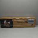 VIVOHOME 2-Pack 2 Step Galvanized Steel Hand Rails for Outdoor Steps  Black Oval and Safety Balusters Exterior Railing for Porch, Deck, or Indoor Stairs, Complete Installation Kit