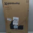 UPPAbaby Bassinet V3 - Compatible with Vista, Cruz, Ridge Strollers - Overnight Sleep Solution - Mattress, Sheet and Bug Shield Included - Declan (Oat Mlange/Silver Frame)